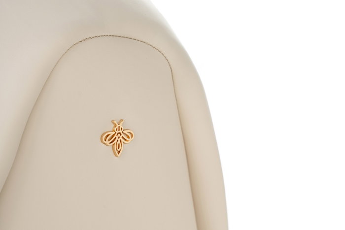 Lucky Bees Mochila en Crema Lucky Bees Mochila en Crema
